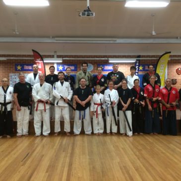 Kummooyeh events in Australia (Seminar, grading & competition) 28/02/2015 호주 검무예 행사(세미나, 심사, 대회)