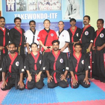 Kummooyeh seminar in Kerala, India (인도 검무예 세미나 및 사범 교육)