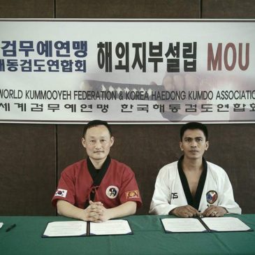 The 1st Kummooyeh seminar in Cebu, the Philippines (필리핀 검무예 세미나)