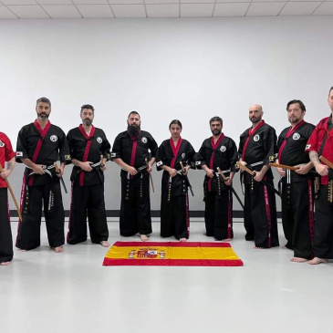 New Kummooyeh instructors in Spain (스페인 신규 검무예 지도자)